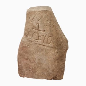 Stone Fragment with Engravings