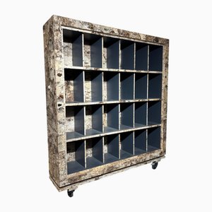 Birch Bark Bookcase by Sophie Gallardo & George Guillaume Cassan