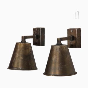 Brass Sconces, 20th Century, Set of 2