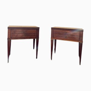 Vintage Nachttische von Paolo Buffa, 1950er, 2er Set
