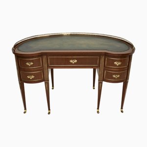 Antique Leather Top Austrian Empire Desk, 1830s