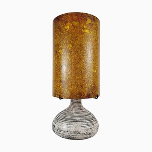 Vintage Ceramic Lamp from Accolay, 1970s