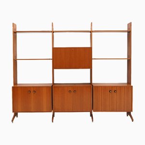 Bookcase with Wooden Uprights from A.V. Arredamenti Contemporanei, 1960s