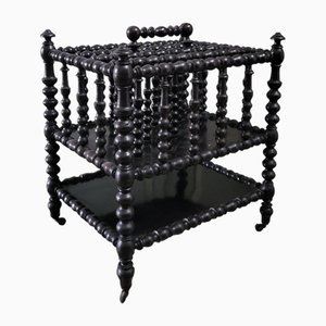 Revistero Napoleon III de madera