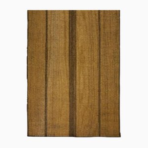 Tapis Touareg Berbère Mauritanien Vintage en Cuir Naturel et Bois