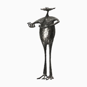 Michel Anasse, Anthropomorphic Sculpture, 1960s, Iron