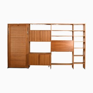 Libreria Ry-100 in quercia di Hans J. Wegner per Ry Møbler, anni '60