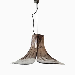 Lámpara colgante Flower LS 185 de Carlo Nason para AV Mazzega, años 70