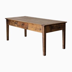 Langer Französischer Tisch aus Nussholz