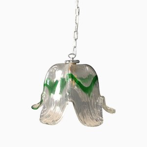 Vintage Murano Glass Pendant Light from Mazzega, 1960s