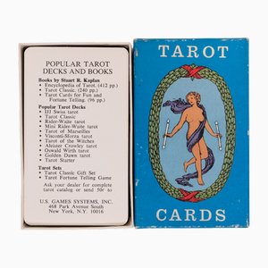 Tarot Rider Waite Blue Box de Rider & Co., 1977