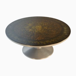 Mesa de centro danesa grande de Poul Cadovius para Cado, años 60