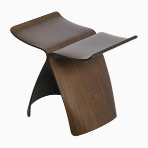 Butterfly Hocker von Sori Yanagi für Tendo Mokko, 1980