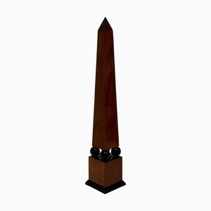 Decorative Obelisk in Mahogany