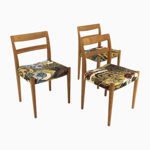 Stühle aus Eiche von Hugo Troeds, Schweden, 1960er, 3er Set