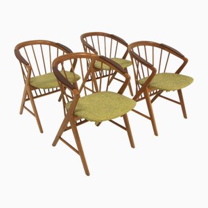 Chaises Sierra par Bengt Ruda pour Nordiska Kompaniet, Suède, 1960s, Set de 4