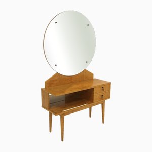 Swedish Modern Birch Dressing Table, 1940s