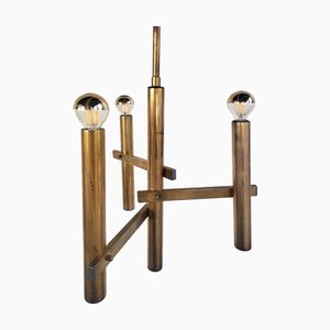 Luster Lamp by Gaetano Sciolari, 1970s