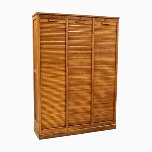 Meuble d'Archivage Vintage en Chêne, 1920s