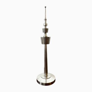 Large Vintage Aluminum Model of Munich Olympic TV Tower, 1970s