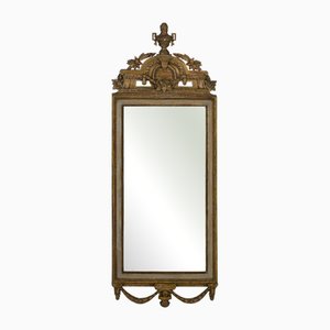 Gustavian Glass Mirror, 1800s