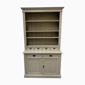 Cottage Open Bookcase Cabinet