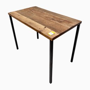 Industrial Oak Bar Table