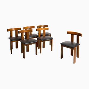 Chairs by Luigi Vaghi, 1960s, Set of 6