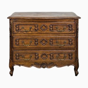 Commode Néo-Rustique de Style Louis XV en Chêne