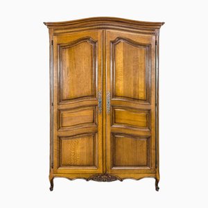 Brown Oak Dressing Cabinet