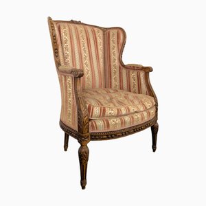 Louis XVI Oak Bergère