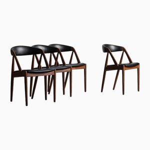 Dining Chairs Model 31 by Kai Kristiansen for Andersen Møbelfabrik, Set of 2