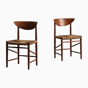 Side Chairs 316 by Peter Hvidt & Orla Mølgaard-Nielsen, Set of 2