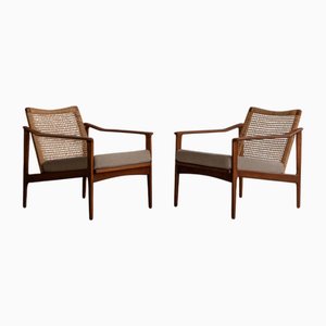 Set of Easy Chairs attributed to Ib Kofod Larsen