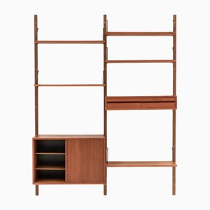 Mueble de pared con 2 bahías de Poul Cadovius