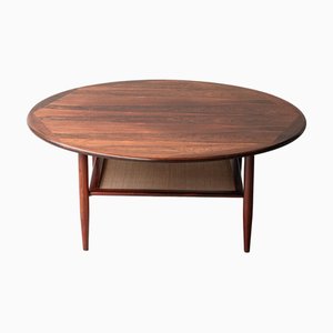 Mesa de centro danesa, años 60