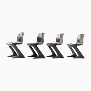 Dining Chairs Z-Chair by Ernst Moeckl, Set of 4