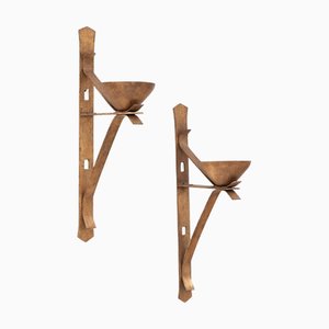 Bougeoirs Dorés, Allemagne, Set de 2