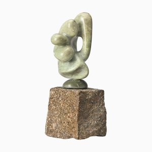 Stone Sculpture by V. Bee, Switzerland