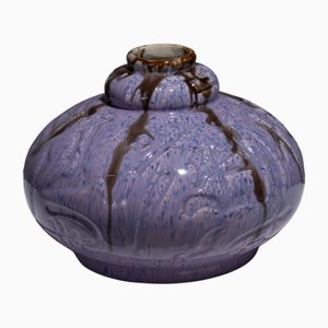 Small Ceramic Ball Vase, 1940s