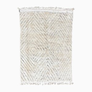 Beni Ouarain Handwoven Wool Rug, 1990s