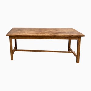 Table de Ferme en Merisier, 1950s