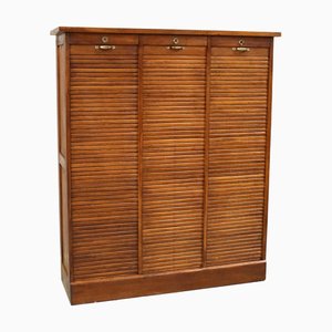 Vintage Filing Cabinet in Oak, 1920s