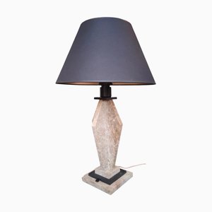 Lampe Art Déco en Pierre