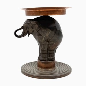 Art Deco Elefant Vide Poche, Frankreich, 1930er