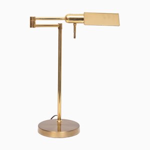 Vintage Schreibtischlampe aus Messing, 1980er