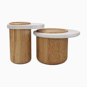 Sassolino Side Tables by Virginia Arlotto Collector, Set of 2