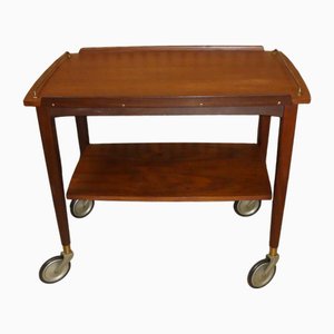 Table d'Appoint Chariot de Bar No 3382 en Teck de Ilse Möbel, 1960s