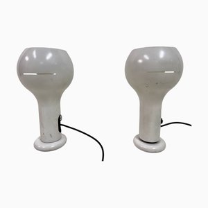 Flash Table Lamps from O-Luce, Italy, 1960s, Set of 2