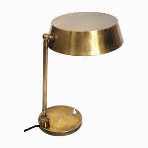 Mid-Century Italian Brass Table Lamp by Oscar Torlasco, 1960s